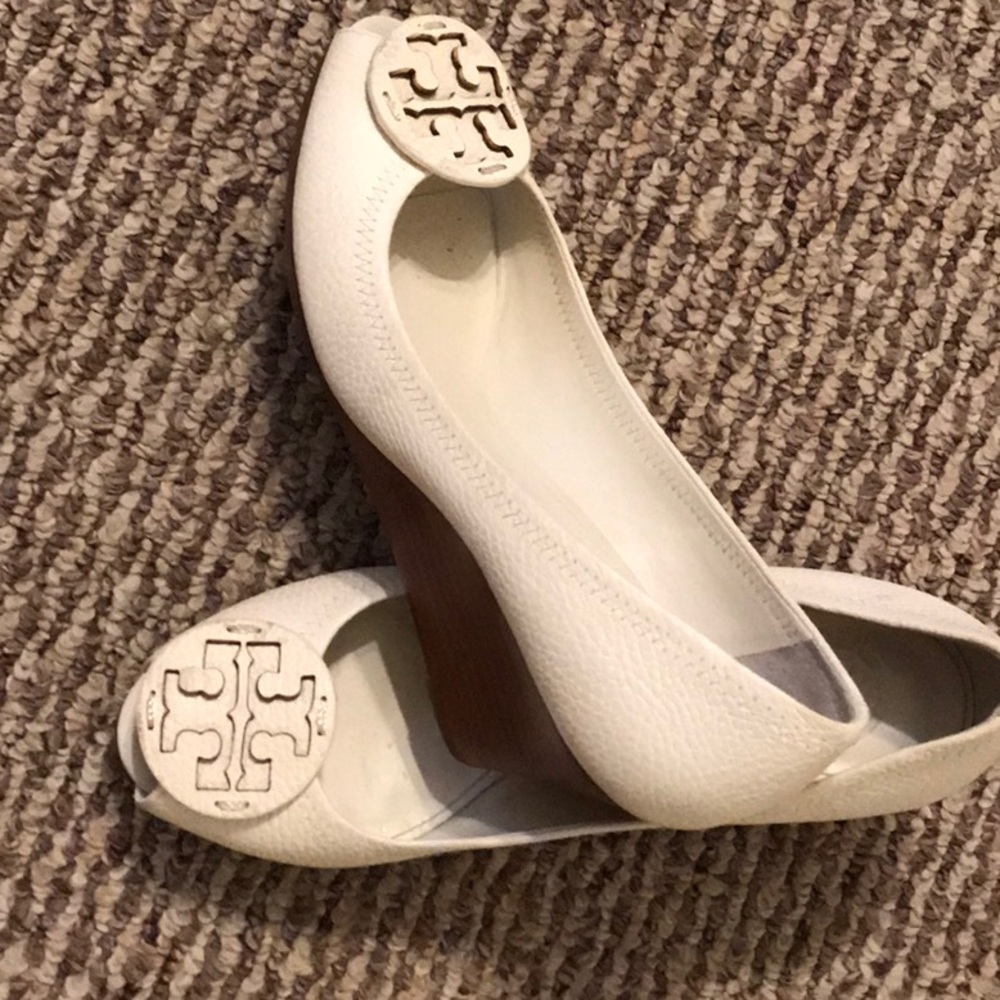 Tory Burch Logo Wedges